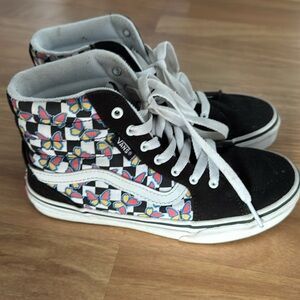 Kids Vans Checkered Butterfly Hi-tops